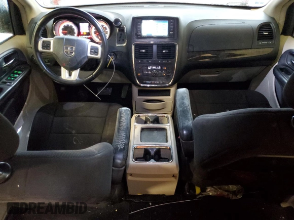 2011 Dodge Grand Caravan Crew with VIN 2D4RN5DG9BR606602, listed as a Copart auction lot 69881504 with 129,575 mi miles and Salvage Title. Bid and sale history available at DreamBid. Image 8.