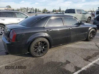 2006 Chrysler 300 C SRT8 with VIN 2C3LA73W36H114859, listed as a Copart auction lot 89369605 with 0 mi miles and Salvage Title. Bid and sale history available at carsss.com. Image 3.