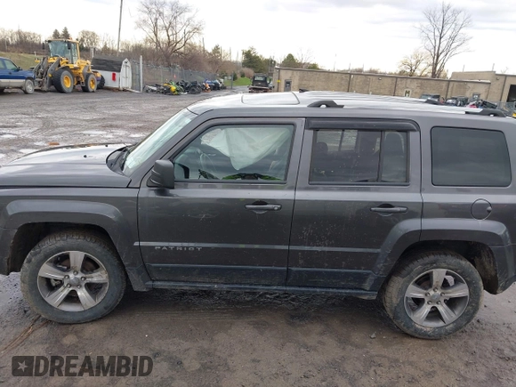 2017 Jeep Patriot High Altitude with VIN 1C4NJRFB8HD109679, listed as a IAAI auction lot 41953709 with 110,891 mi miles. Bid and sale history available at carsss.com. Image 15.