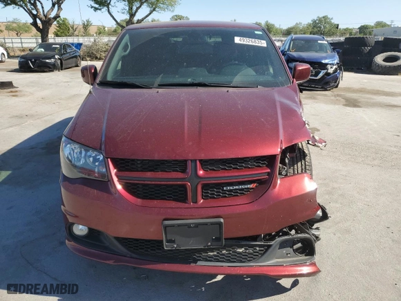 2019 Dodge Grand Caravan GT with VIN 2C4RDGEG1KR529332, listed as a Copart auction lot 49326835 with 90,973 mi miles and Non Repairable. Bid and sale history available at carsss.com. Image 5.