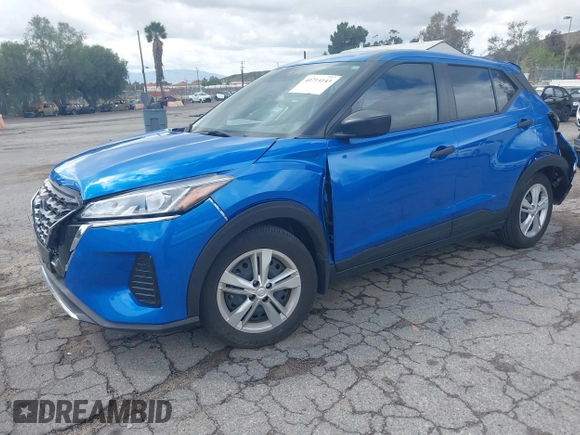 2023 Nissan Kicks S with VIN 3N1CP5BV2PL533238, listed as a IAAI auction lot 41714143 with 14,135 mi miles and . Bid and sale history available at DreamBid. Image 2.
