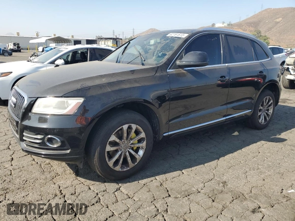 2013 Audi Q5 Premium Plus with VIN WA1LFAFP5DA082484, listed as a Copart auction lot 62761615 with 158,170 mi miles and Clean title. Bid and sale history available at DreamBid. Image 1.