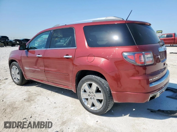 2015 GMC Acadia Denali with VIN 1GKKRTKD6FJ175909, listed as a Copart auction lot 52730395 with 213,061 mi miles and Salvage Title. Bid and sale history available at carsss.com. Image 2.