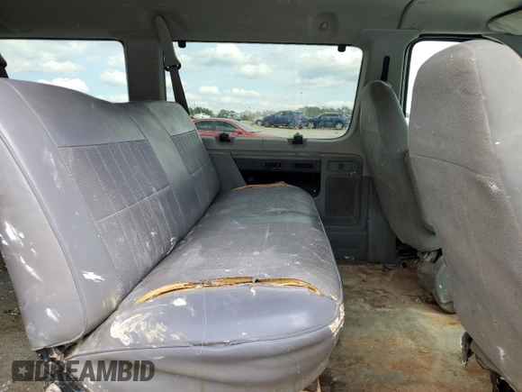 2013 Ford Econoline Passenger XL with VIN 1FBNE3BLXDDA27872, listed as a Copart auction lot 49171495 with Not provided miles and Salvage title. Bid and sale history available at DreamBid. Image 11.