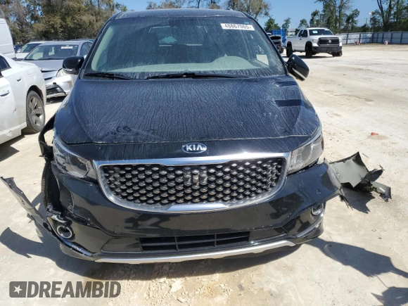 2018 Kia Sedona SX-L with VIN KNDME5C1XJ6351274, listed as a Copart auction lot 48867065 with 66,637 mi miles and Salvage Title. Bid and sale history available at carsss.com. Image 5.