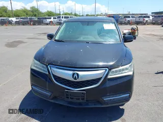 2016 Acura MDX with VIN 5FRYD3H2XGB019308, listed as a IAAI auction lot 41914816 with 1 mi miles. Bid and sale history available at carsss.com. Image 12.