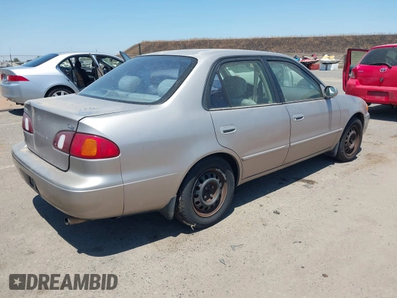 1998 Toyota Corolla VE with VIN 1NXBR18E8WZ105435, listed as a IAAI auction lot 42660562 with 295,050 mi miles and . Bid and sale history available at DreamBid. Image 4.