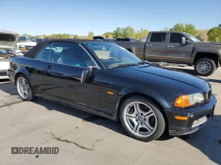 2001 BMW 3 Series 330Ci with VIN WBABS53491EV85399, listed as a Copart auction lot 74510704 with 82,382 mi miles and Salvage Title. Bid and sale history available at carsss.com. Image 4.