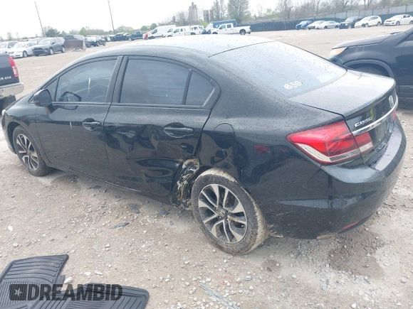 2013 Honda Civic EX with VIN 19XFB2F84DE044111, listed as a IAAI auction lot 42063587 with 170,374 mi miles and . Bid and sale history available at DreamBid. Image 3.