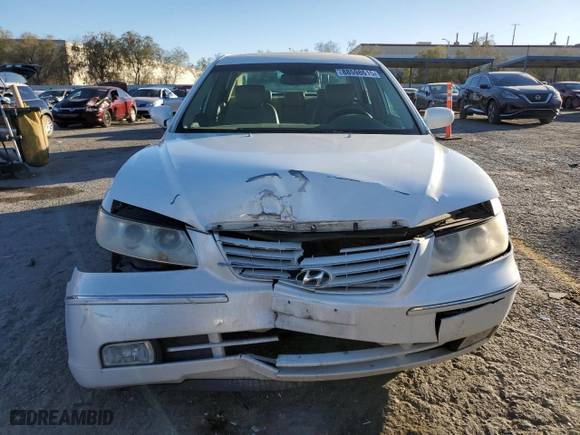 2007 Hyundai Azera SE with VIN KMHFC46F77A238884, listed as a Copart auction lot 88598615 with 153,755 mi miles and Salvage Title. Bid and sale history available at carsss.com. Image 5.