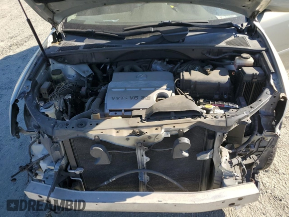 2005 Lexus RX 330 with VIN JTJHA31U850085810, listed as a Copart auction lot 70469794 with 130,186 mi miles and Salvage Title. Bid and sale history available at carsss.com. Image 12.