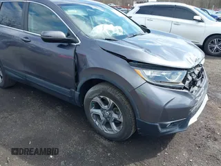 2018 Honda CR-V EX-L with VIN 7FARW2H87JE039574, listed as a IAAI auction lot 41741503 with 34,327 mi miles. Bid and sale history available at carsss.com. Image 17.