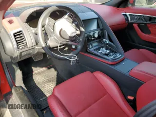 2022 Jaguar F-Type with VIN SAJD55FE3NCK77770, listed as a Copart auction lot 48916255 with Not Provided miles and Salvage Title. Bid and sale history available at DreamBid. Image 8.