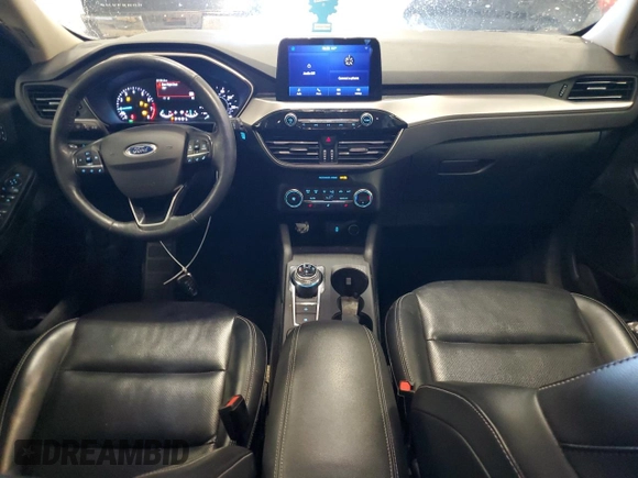 2020 Ford Escape SEL with VIN 1FMCU0H61LUA31728, listed as a Copart auction lot 54824065 with 63,194 mi miles and Salvage title. Bid and sale history available at DreamBid. Image 8.