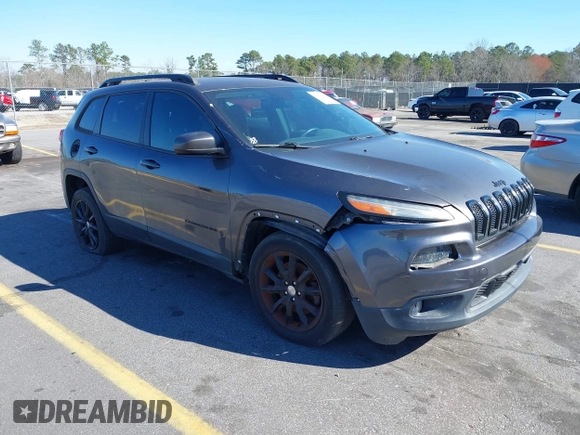 2014 Jeep Cherokee Latitude with VIN 1C4PJMCS3EW298340, listed as a IAAI auction lot 41708488 with 217,438 mi miles and . Bid and sale history available at DreamBid. Image 1.