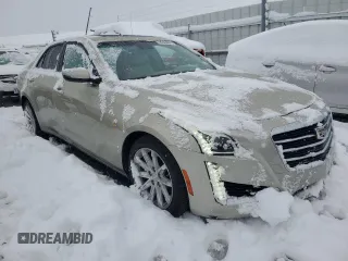 2015 Cadillac CTS Luxury RWD with VIN 1G6AR5SX0F0133791, listed as a Copart auction lot 78243084 with 76,498 mi miles and Salvage Title. Bid and sale history available at DreamBid. Image 4.