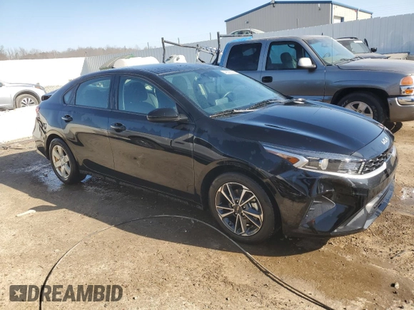 2022 Kia Forte LXS with VIN 3KPF24AD0NE431210, listed as a Copart auction lot 48363025 with 36,962 mi miles and Salvage Title. Bid and sale history available at carsss.com. Image 4.