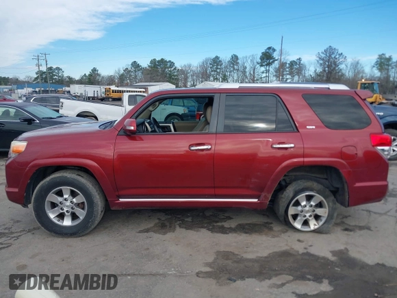 2010 Toyota 4Runner Trail with VIN JTEBU5JR2A5012691, listed as a IAAI auction lot 41858894 with 252,126 mi miles and . Bid and sale history available at DreamBid. Image 14.