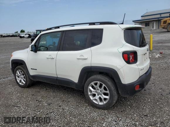 2018 Jeep Renegade Latitude with VIN ZACCJBBB2JPJ43495, listed as a Copart auction lot 56929015 with 115,808 mi miles and Salvage title. Bid and sale history available at DreamBid. Image 2.