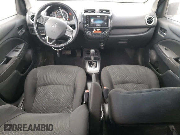 2023 Mitsubishi Mirage SE z VIN ML32FVFJ5PHF00628, wystawiony jako Copart lot #76959254 z przebiegiem 11 680 mil mil oraz Szkoda całkowita • Salvage title. Historia ofert i sprzedaży dostępna na DreamBid. Obrazek 8.