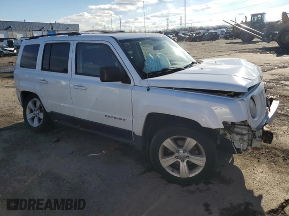 2011 Jeep Patriot Sport with VIN 1J4NT1GA5BD210004, listed as a Copart auction lot 82319954 with Not Provided miles and Salvage Title. Bid and sale history available at carsss.com. Image 4.