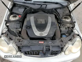 2006 Mercedes-Benz C 230 Sport with VIN WDBRF52H76F820795, listed as a Copart auction lot 45283985 with 225,732 mi miles and Salvage Title. Bid and sale history available at carsss.com. Image 12.