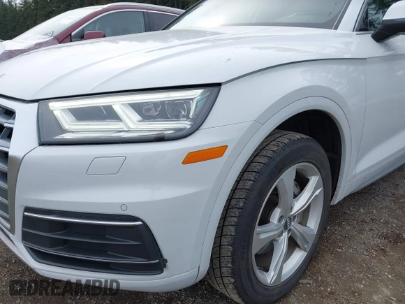 2020 Audi Q5 Premium Plus with VIN WA1BNAFY2L2014594, listed as a IAAI auction lot 41765211 with 63,600 mi miles. Bid and sale history available at carsss.com. Image 20.