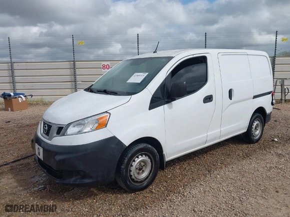 2017 Nissan NV200 Compact Cargo SV with VIN 3N6CM0KN0HK705537, listed as a IAAI auction lot 41909315 with 112,083 mi miles. Bid and sale history available at carsss.com. Image 2.