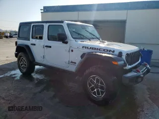 2024 Jeep Wrangler Rubicon z VIN 1C4PJXFG5RW284292, wystawiony jako Copart lot #58743975 z przebiegiem 17 971 mil mil oraz Czysty tytuł • Clean title. Historia ofert i sprzedaży dostępna na DreamBid. Obrazek 4.