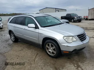 2007 Chrysler Pacifica Touring with VIN 2A8GM68X17R142423, listed as a Copart auction lot 51990075 with 206,186 mi miles and Salvage Title. Bid and sale history available at carsss.com. Image 4.