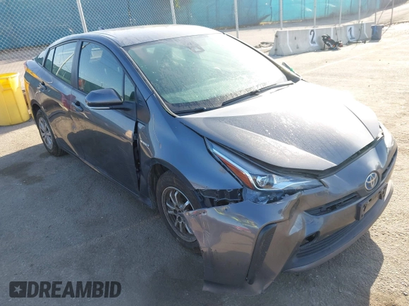 2022 Toyota Prius L Eco with VIN JTDKAMFUXN3188930, listed as a IAAI auction lot 42275661 with 116,934 mi miles and . Bid and sale history available at DreamBid. Image 1.