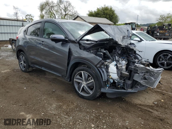 2022 Honda HR-V EX with VIN 3CZRU6H50NM762581, listed as a Copart auction lot 51292365 with 57,419 mi miles and Non Repairable. Bid and sale history available at carsss.com. Image 4.