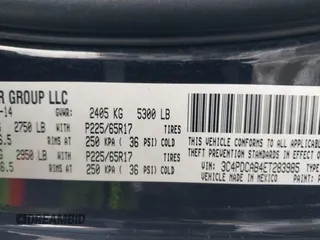 2014 Dodge Journey American Value Pkg with VIN 3C4PDCAB4ET283985, listed as a IAAI auction lot 41617089 with 155,860 mi miles. Bid and sale history available at carsss.com. Image 9.