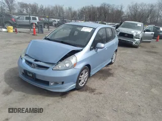 2008 Honda Fit Sport with VIN JHMGD38638S003972, listed as a IAAI auction lot 41827599 with 135,843 mi miles. Bid and sale history available at carsss.com. Image 18.