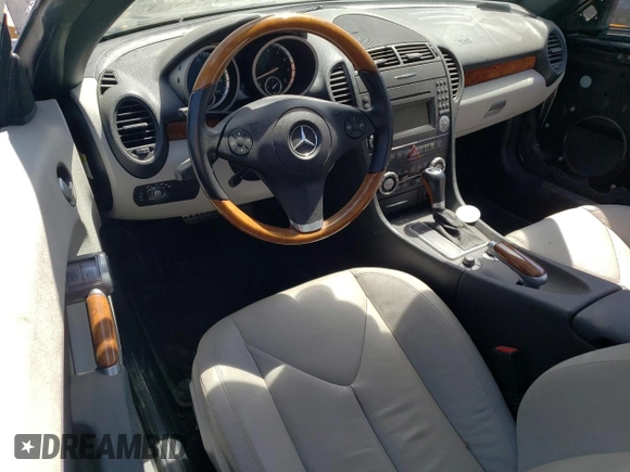 2009 Mercedes-Benz SLK 280 z VIN WDBWK54F19F192019, wystawiony jako Copart lot #55446695 z przebiegiem 50 860 mil mil oraz Nie do naprawy. Historia ofert i sprzedaży dostępna na DreamBid. Obrazek 8.