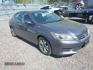 2014 Honda Accord LX z VIN 1HGCR2F37EA149525, wystawiony jako IAAI lot #42177047 z przebiegiem 125 049 mil mil oraz . Historia ofert i sprzedaży dostępna na DreamBid. Obrazek 1.