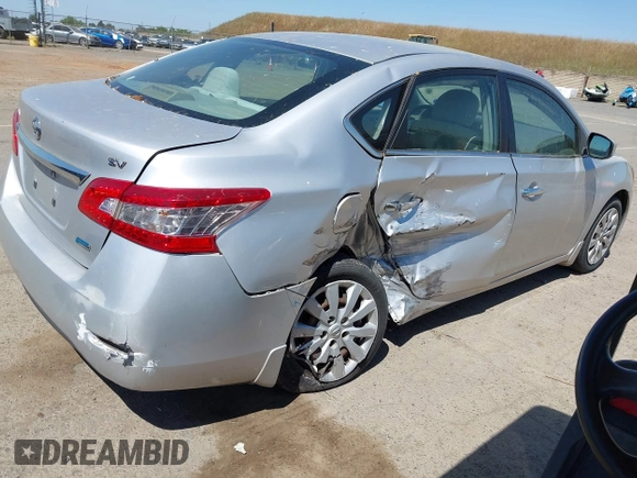 2013 Nissan Sentra SR with VIN 3N1AB7AP5DL671193, listed as a IAAI auction lot 42214306 with 150,088 mi miles and . Bid and sale history available at DreamBid. Image 4.
