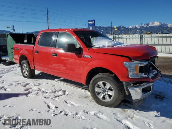 2020 Ford F-150 XL with VIN 1FTEW1E46LFA26156, listed as a Copart auction lot 87285034 with Not provided miles and Non repairable. Bid and sale history available at DreamBid. Image 4.