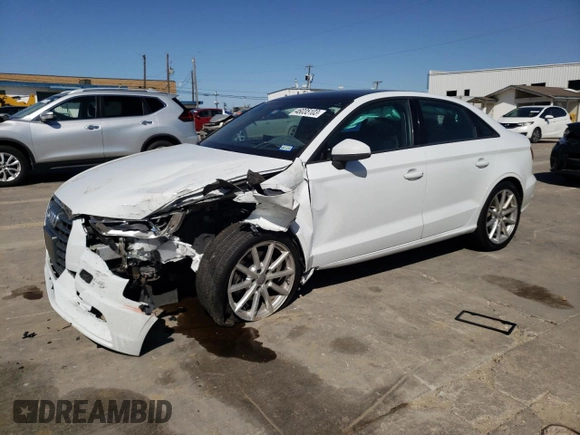 2015 Audi A3 1.8T Premium with VIN WAUACGFF6F1017160, listed as a Copart auction lot 46035103 with 113,411 mi miles. Bid and sale history available at carsss.com. Image 1.