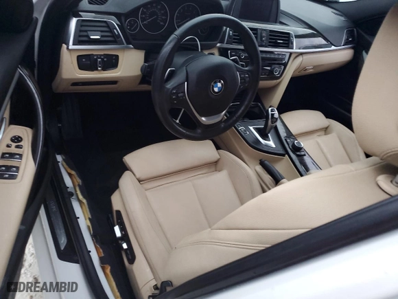 2018 BMW 3 Series 330i with VIN WBA8B9G51JNU57274, listed as a Copart auction lot 74221794 with 0 mi miles and Salvage Title. Bid and sale history available at carsss.com. Image 8.