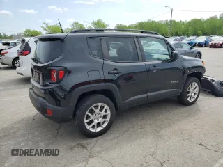2019 Jeep Renegade Sport with VIN ZACNJBAB3KPK10147, listed as a Copart auction lot 54400995 with 46,079 mi miles and Salvage title. Bid and sale history available at DreamBid. Image 3.
