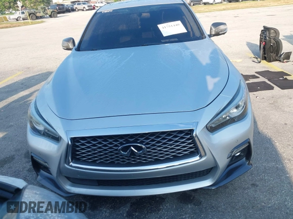 2019 Infiniti Q50 Luxe z VIN JN1EV7APXKM516277, wystawiony jako IAAI lot #41751440 z przebiegiem 52 638 mil mil oraz . Historia ofert i sprzedaży dostępna na DreamBid. Obrazek 13.
