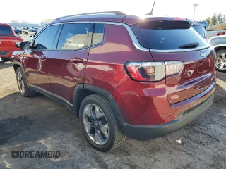2021 Jeep Compass Limited with VIN 3C4NJCCB9MT573652, listed as a Copart auction lot 46541385 with 75,413 mi miles and Salvage Title. Bid and sale history available at carsss.com. Image 2.