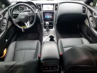 2021 Infiniti Q50 Sensory with VIN JN1EV7CP7MM700320, listed as a Copart auction lot 51660065 with 32,886 mi miles and Salvage title. Bid and sale history available at DreamBid. Image 8.