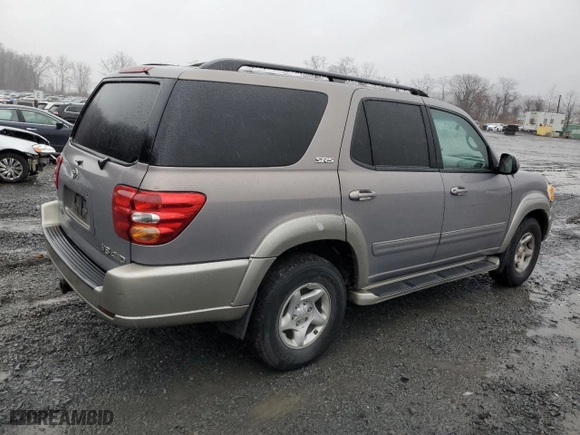 2001 Toyota Sequoia SR5 with VIN 5TDBT44A51S040454, listed as a Copart auction lot 49447845 with NaN miles and Clean Title. Bid and sale history available at carsss.com. Image 3.