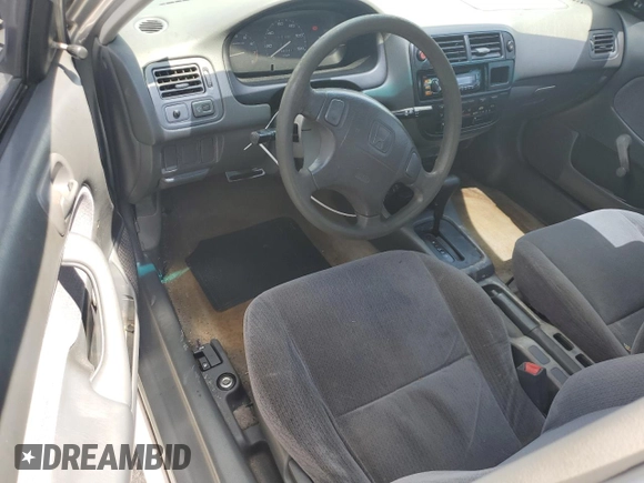 1998 Honda Civic DX with VIN 2HGEJ6626WH597949, listed as a Copart auction lot 71172154 with 158,081 mi miles and Salvage Title. Bid and sale history available at carsss.com. Image 8.