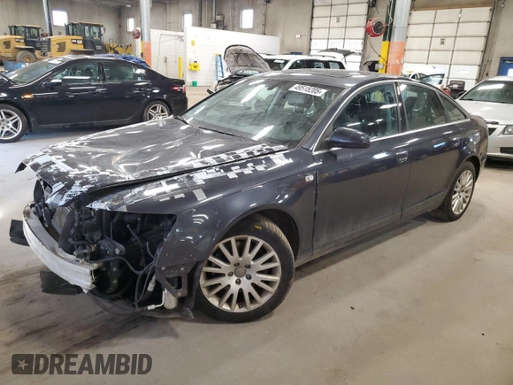 2006 Audi A6 3.2L z VIN WAUDH74F16N139502, wystawiony jako Copart lot #49515205 z przebiegiem 104 107 mil mil oraz Czysty tytuł • Clean title. Historia ofert i sprzedaży dostępna na DreamBid. Obrazek 1.