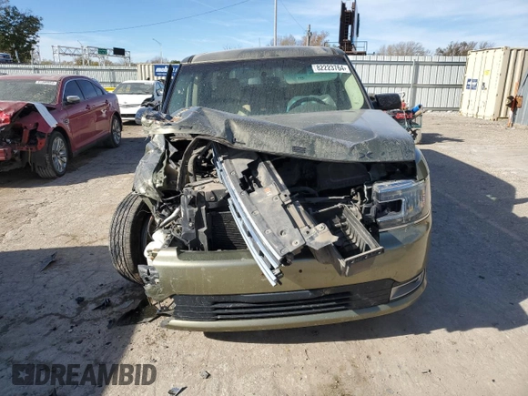 2013 Ford Flex SEL with VIN 2FMHK6C8XDBD06592, listed as a Copart auction lot 82223764 with Not Provided miles and Salvage Title. Bid and sale history available at carsss.com. Image 5.