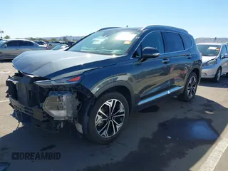 2019 Hyundai Santa Fe Ultimate with VIN 5NMS53AA0KH070801, listed as a IAAI auction lot 41858501 with 78,995 mi miles. Bid and sale history available at carsss.com. Image 18.