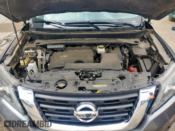 2019 Nissan Pathfinder SV with VIN 5N1DR2MM0KC598071, listed as a Copart auction lot 53110345 with 100,028 mi miles and Clean title. Bid and sale history available at DreamBid. Image 12.